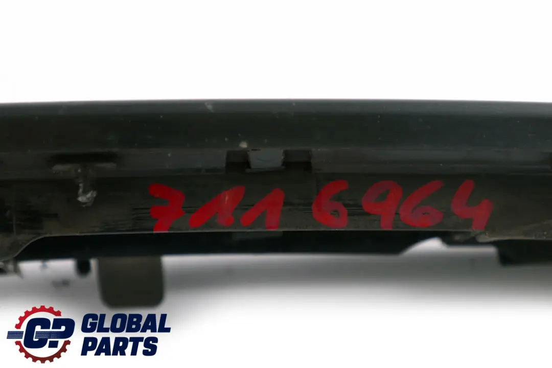 Delantero Cromo Parrilla Capó Negro Cromo para Mini Cooper One R50 con número de pieza 7116964 Mini Cooper One R50 Delantero Cromo Parrilla Capó Negro Cromo - SKU 7116964 - Número de pieza 7116964