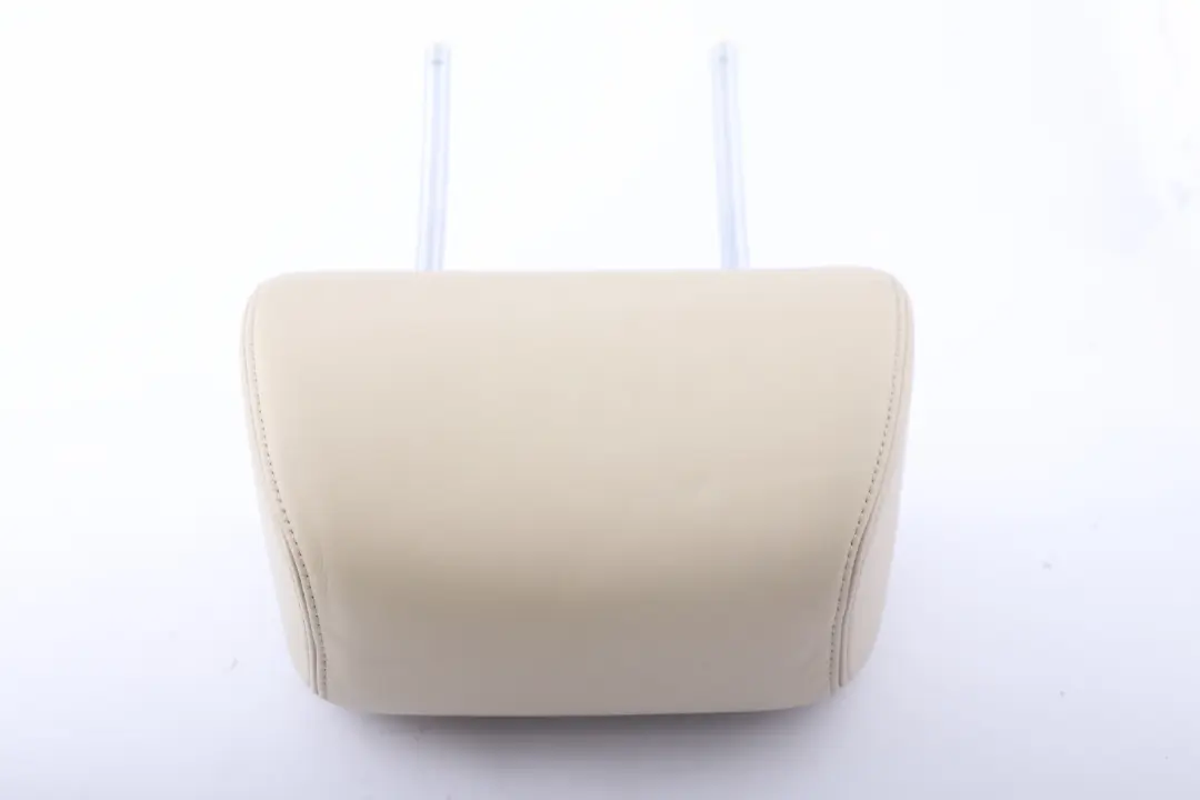 BMW E65 Vordersitz links rechts Leder-Kopfstütze Creme Beige - SKU 7117116 - Teilenummer 7117116