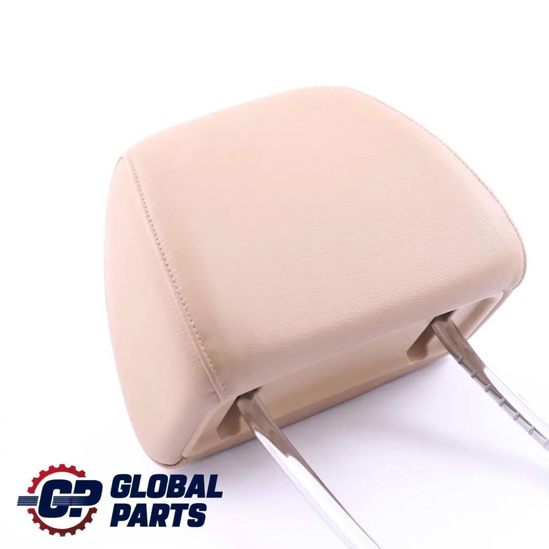  Kopfstütze BMW E60 E61 Vordersitz Links Rechts Leder Beige - SKU 7117165 - Teilenummer 7117165