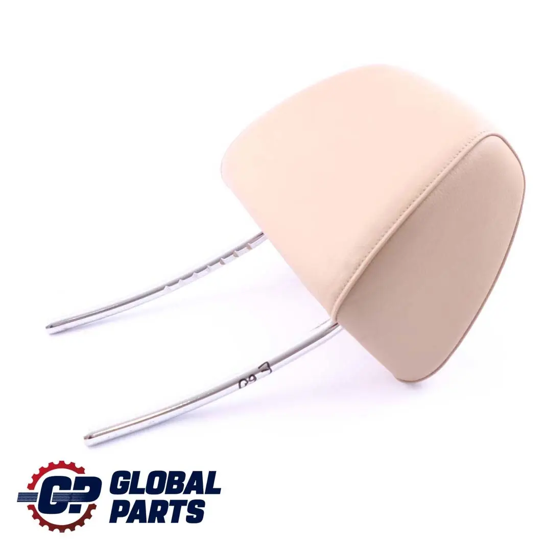  Headrest BMW E60 E61 Front Seat Left Right N/O/S Leather Beige - SKU 7117165 - Part number 7117165