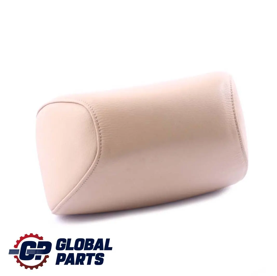  Headrest BMW E60 E61 Front Seat Left Right N/O/S Leather Beige - SKU 7117165 - Part number 7117165