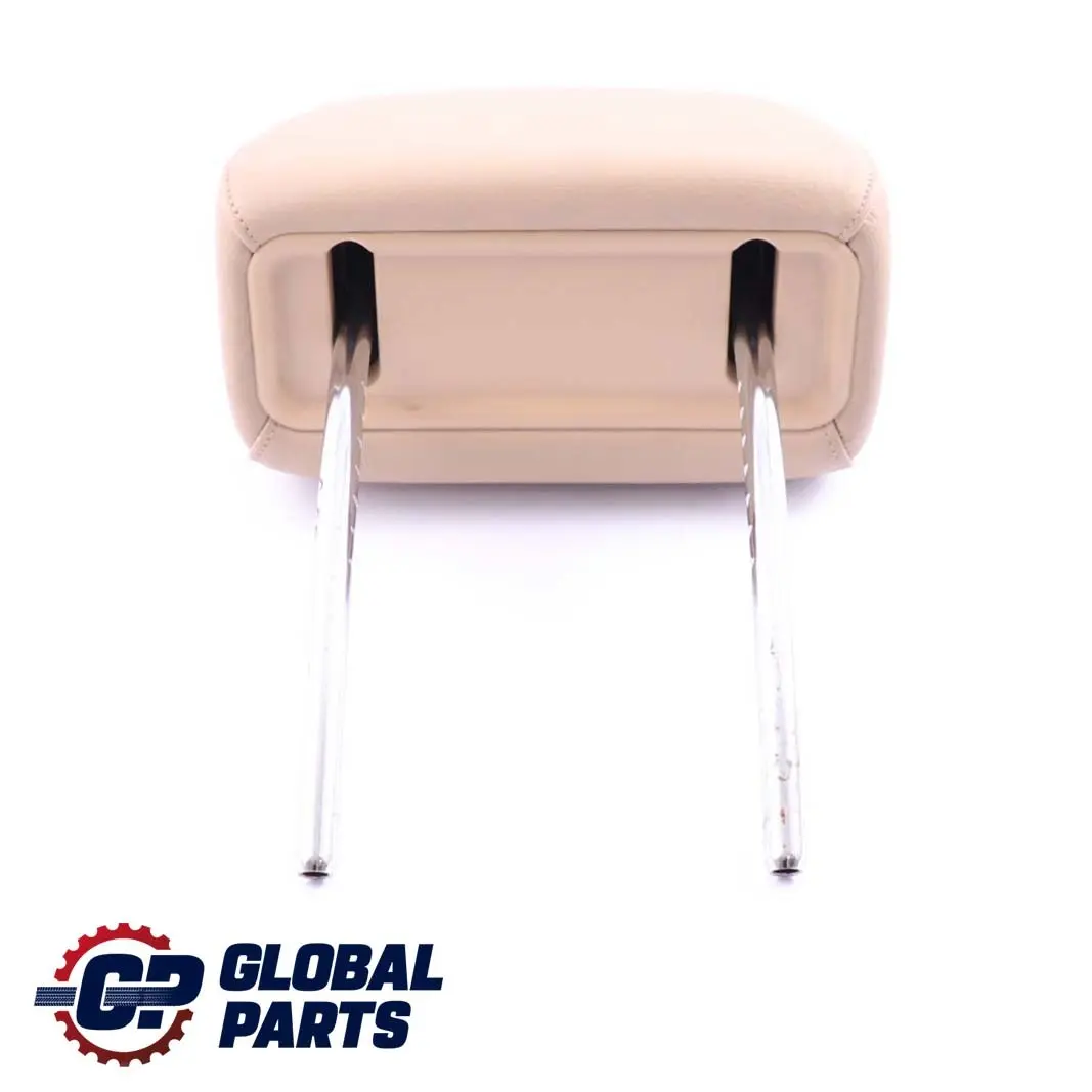  Headrest BMW E60 E61 Front Seat Left Right N/O/S Leather Beige - SKU 7117165 - Part number 7117165