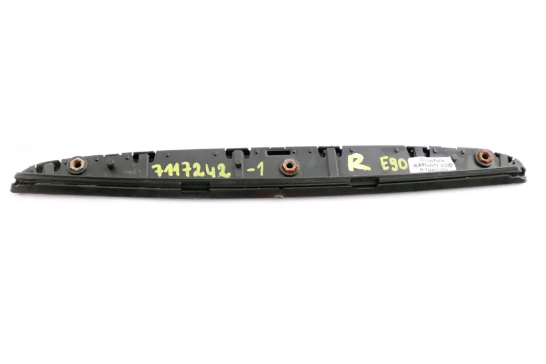BMW 3 Series E90 E91 Cover Engine Bonnet Right O/S Grille Black - SKU 7117242-1 - Part number 7117242