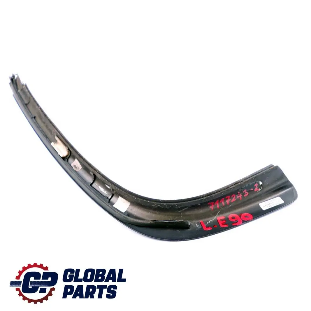 BMW E90 Modanatura del tetto Striscia laterale telaio sinistro nero opaco - SKU 7117243-2 - Numero di parte 7117243