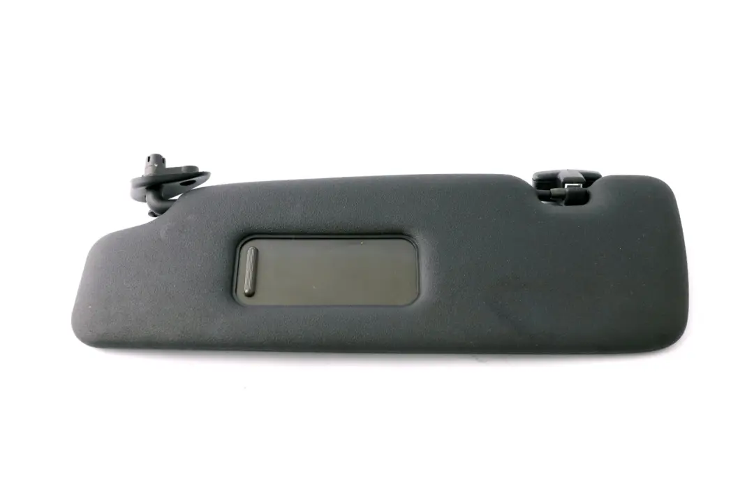 Mini Cooper R52 Cabrio Sun Visor Mirror Illuminated Left N/S Panther Black - SKU 7117259 - Part number 7117259