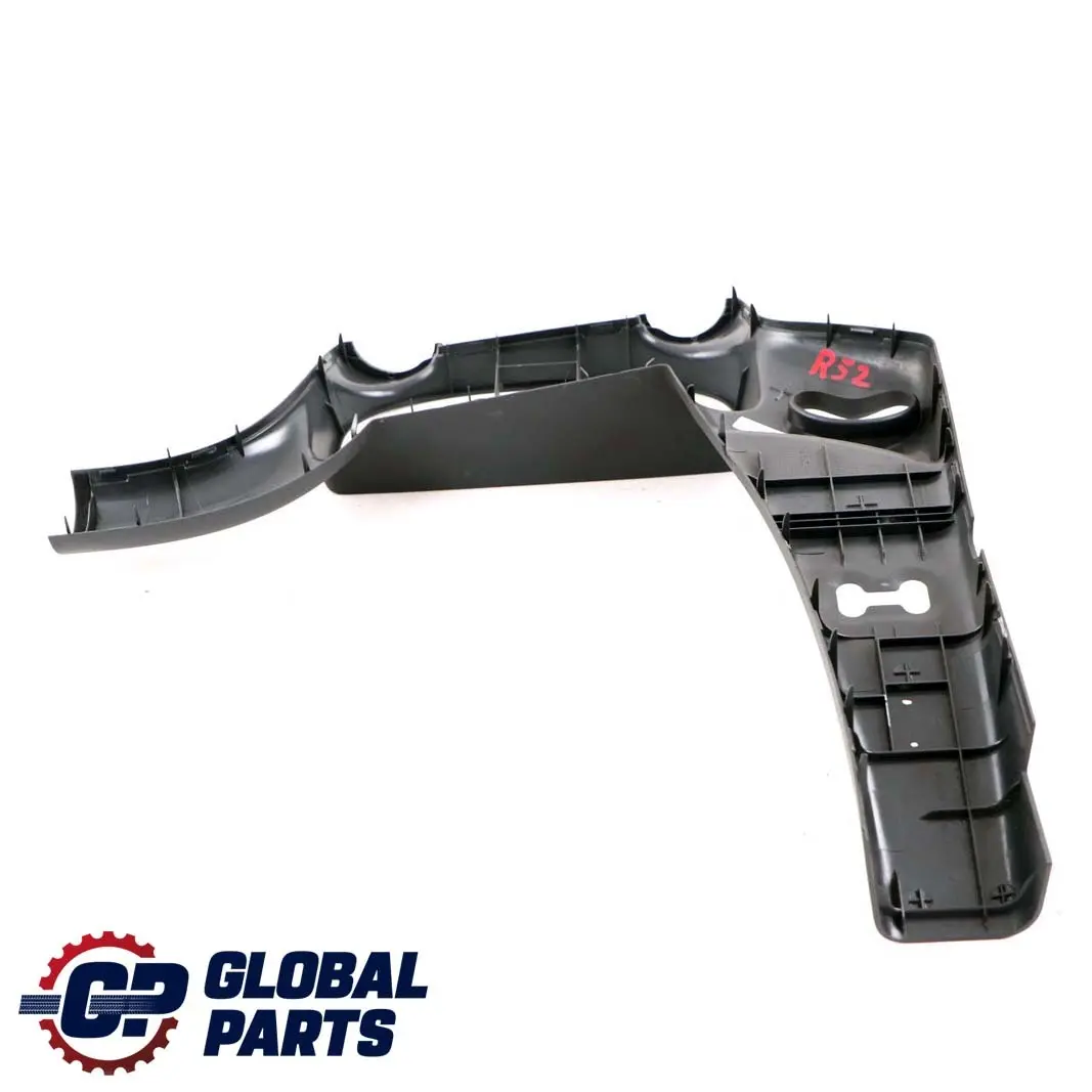 Derecha O / Cubierta Trim Cinturon De Salida Roofliner Negro Roll Bar para Mini R52 con número de pieza 7117264 Mini R52 Derecha O / Cubierta Trim Cinturon De Salida Roofliner Negro Roll Bar - SKU 7117264 - Número de pieza 7117264