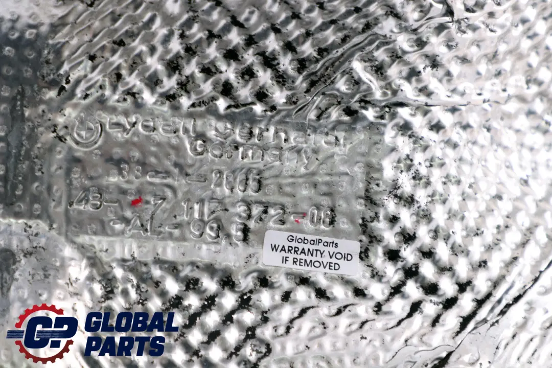BMW E90 E92 E93 Tanque De Combustible Aislamiento T?rmico Tapa Placa - SKU 7117372 - Número de pieza 7117372