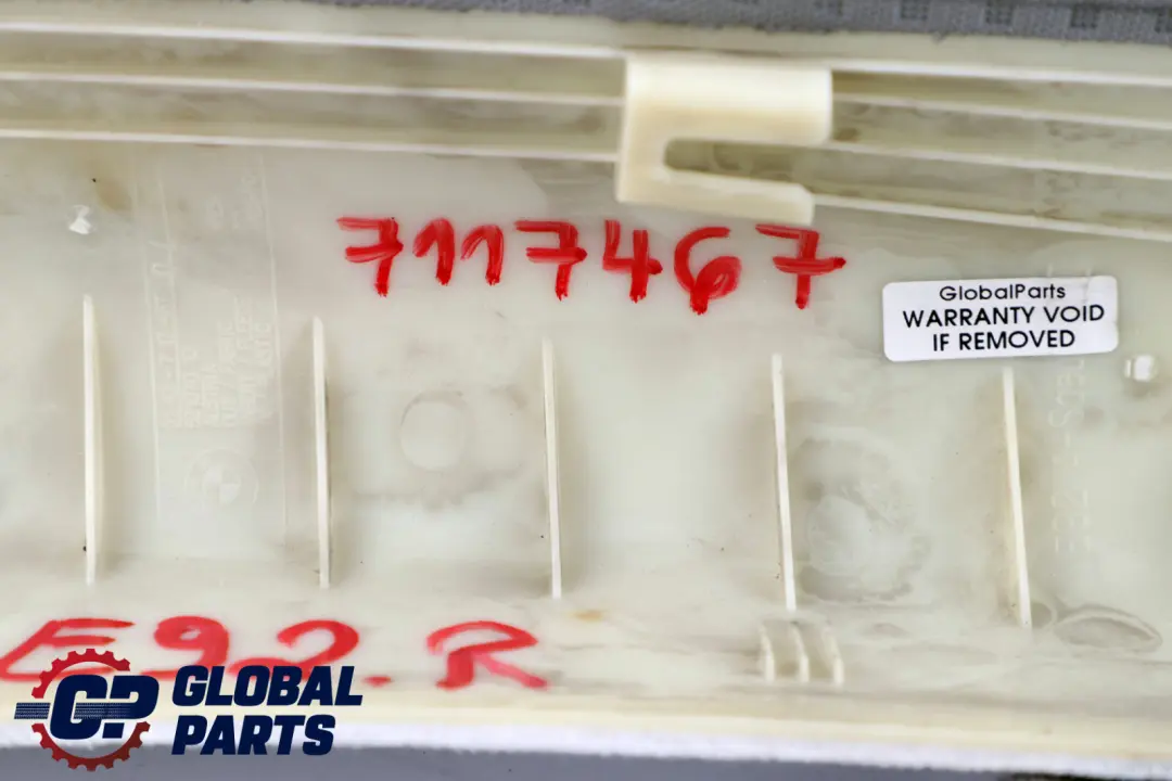 Column A Right Trim Grey pour BMW E92 E92 LCI Cover à propos du numéro de pièce 7117467 BMW E92 E92 LCI Cover Column A Right Trim Grey - SKU 7117467 - Numéro de pièce 7117467