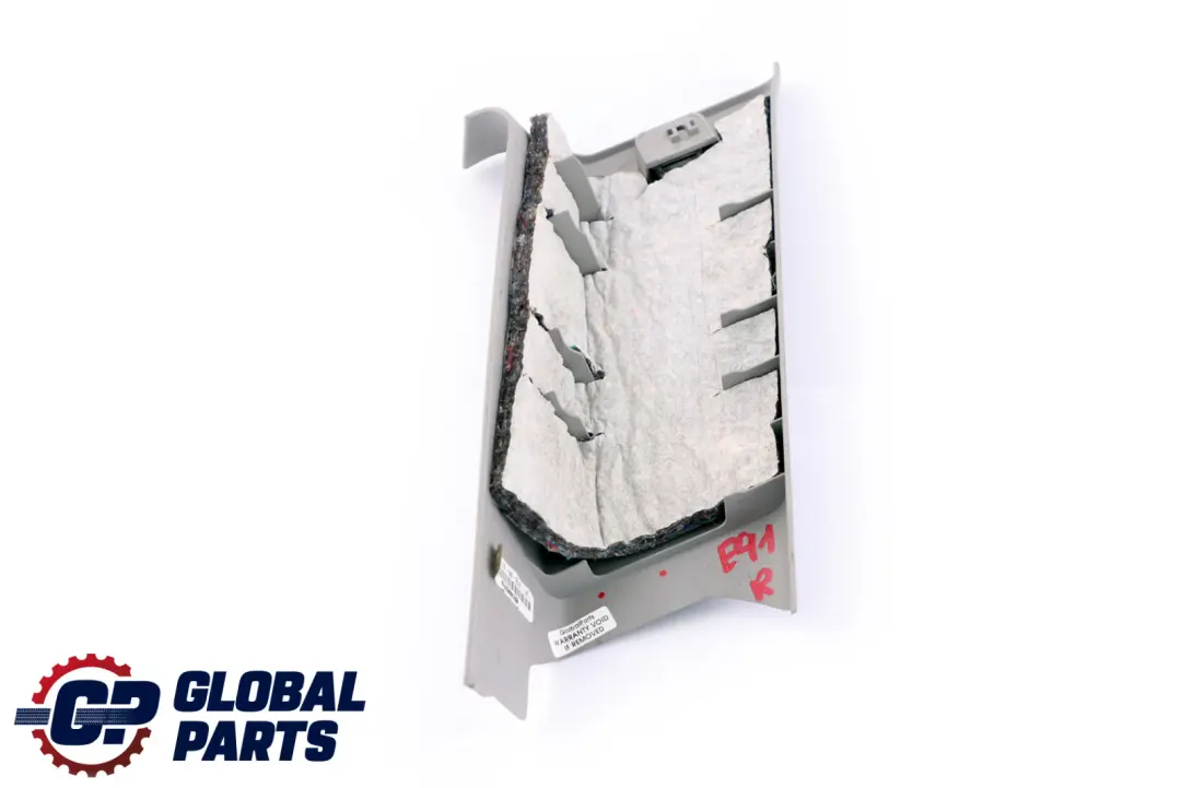 Tapa Columna C Derecha Gris Grau para BMW E91 E91N LCI con número de pieza 7117476 BMW E91 E91N LCI Tapa Columna C Derecha Gris Grau - SKU 7117476 - Número de pieza 7117476