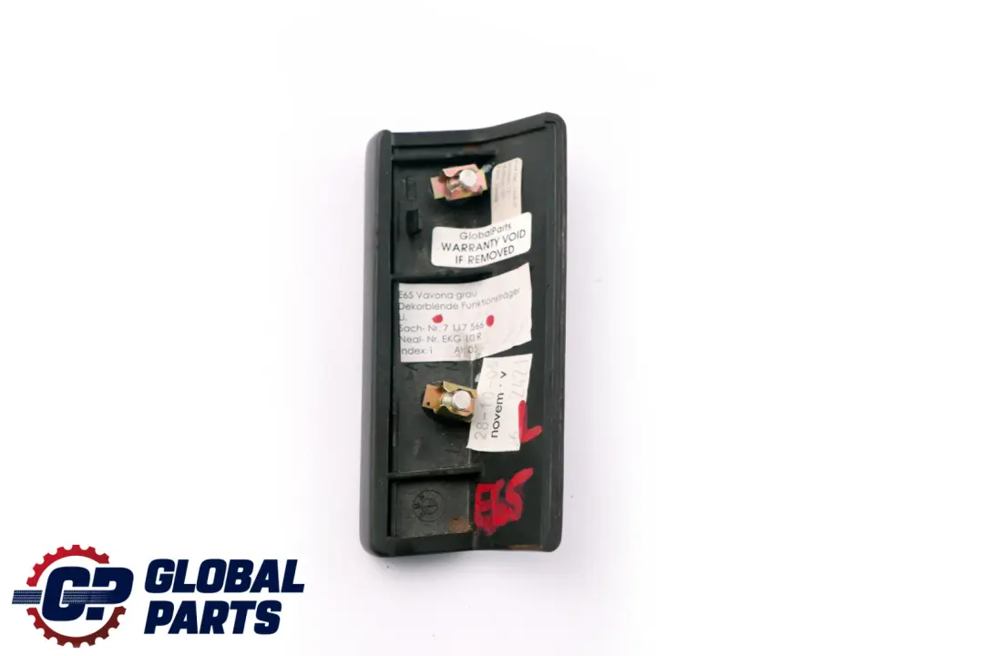 Madera Panel Módulo Portador Trim Izquierda N/S Vavona Grau para BMW E65 con número de pieza 7117566 BMW E65 Madera Panel Módulo Portador Trim Izquierda N/S Vavona Grau - SKU 7117566 - Número de pieza 7117566