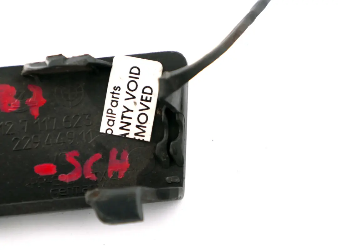 BMW 1 er E87 Stoßstange Klappe Abschleppöse Schwarz 2 Vorne - SKU 7117623-SCH - Teilenummer 7117623