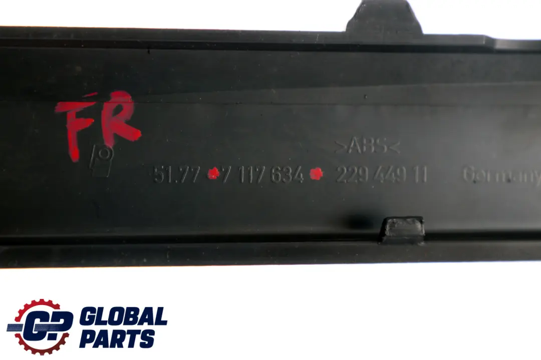 BMW 1 er E87 E87N Blende Einstieg Vorn Rechts - SKU 7117634 - Teilenummer 7117634