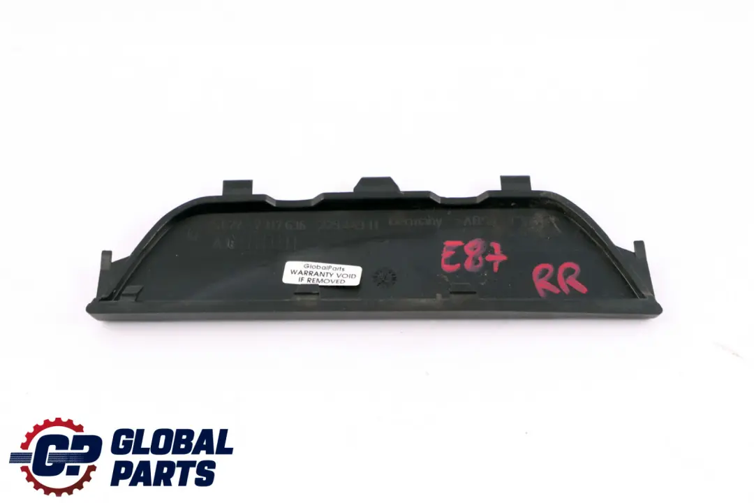 BMW E87 E87N TAPA ENTRADA TRASERA DERECHA /R CONDUCTORES - SKU 7117636 - Número de pieza 7117636