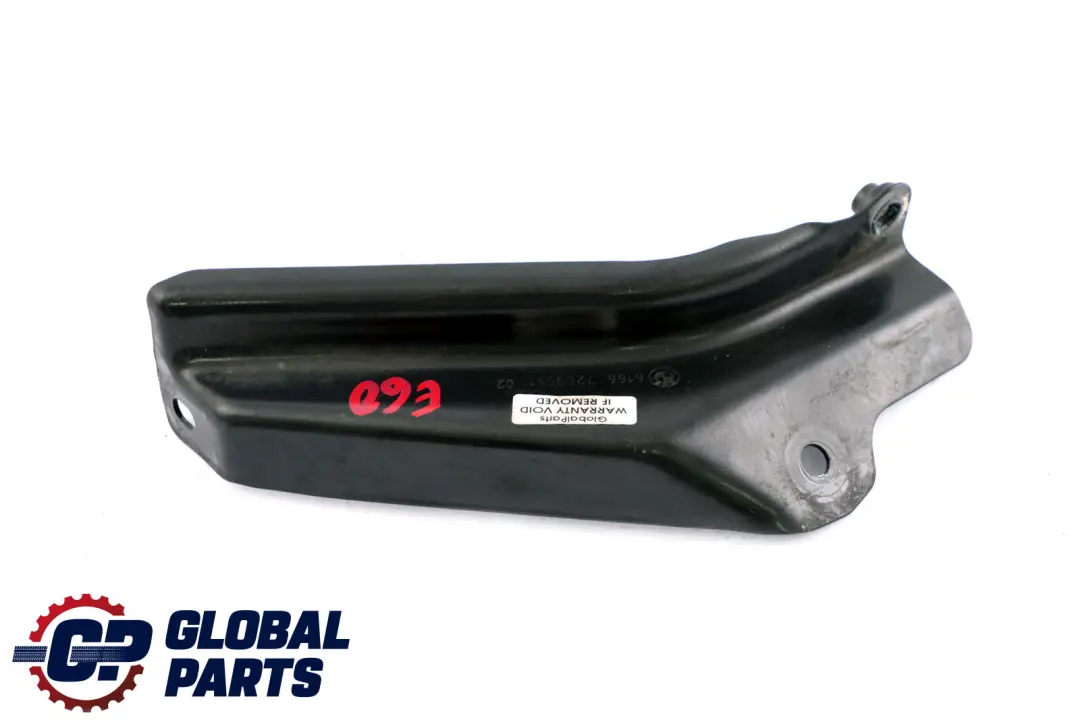 Bracket Wash Water Container Top to BMW 5 Series E60 E60N E61 E61N E63 E64 with Part number 7117646 BMW 5 Series E60 E60N E61 E61N E63 E64 Bracket Wash Water Container Top - SKU 7117646 - Part number 7117646
