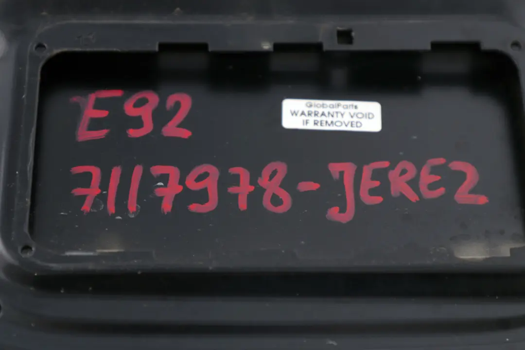 Filler Fill In Flap Cover Jerezschwarz Black to BMW 3 Series E92 Fuel with Part number 7117978 BMW 3 Series E92 Fuel Filler Fill In Flap Cover Jerezschwarz Black - SKU 7117978-JEREZ - Part number 7117978