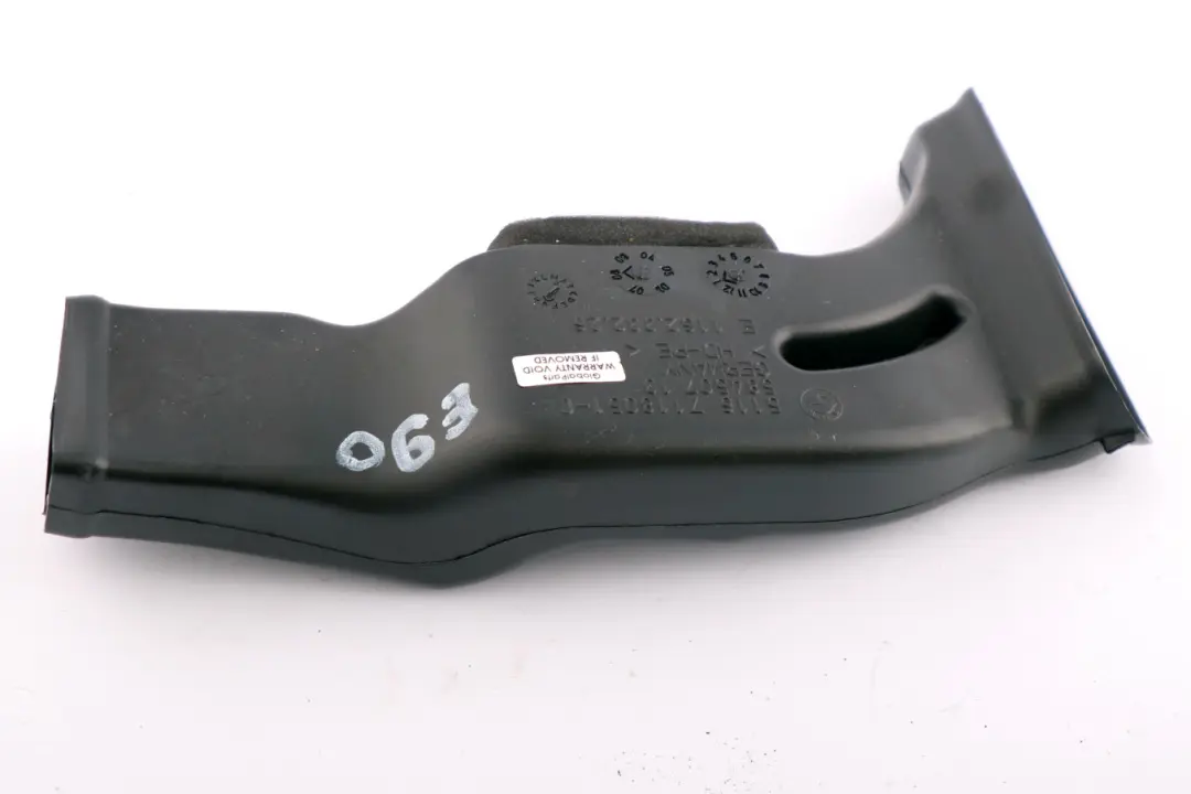 BMW 3 Series E90 E91 E92 E93 Rear Heater Air Duct Channel - SKU 7118051 - Part number 7118051
