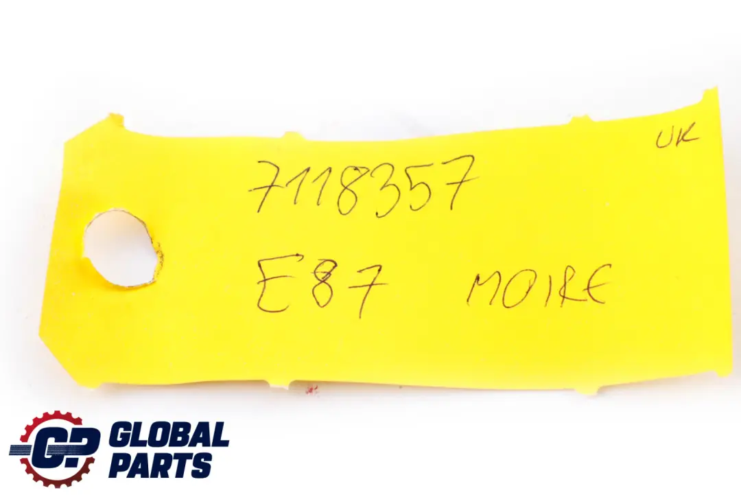BMW 1 E87 Vordersitz Kopfstütze Vorne Links Rechts Stoff Moire Anthrazit - SKU 7118357 - Teilenummer 7118357
