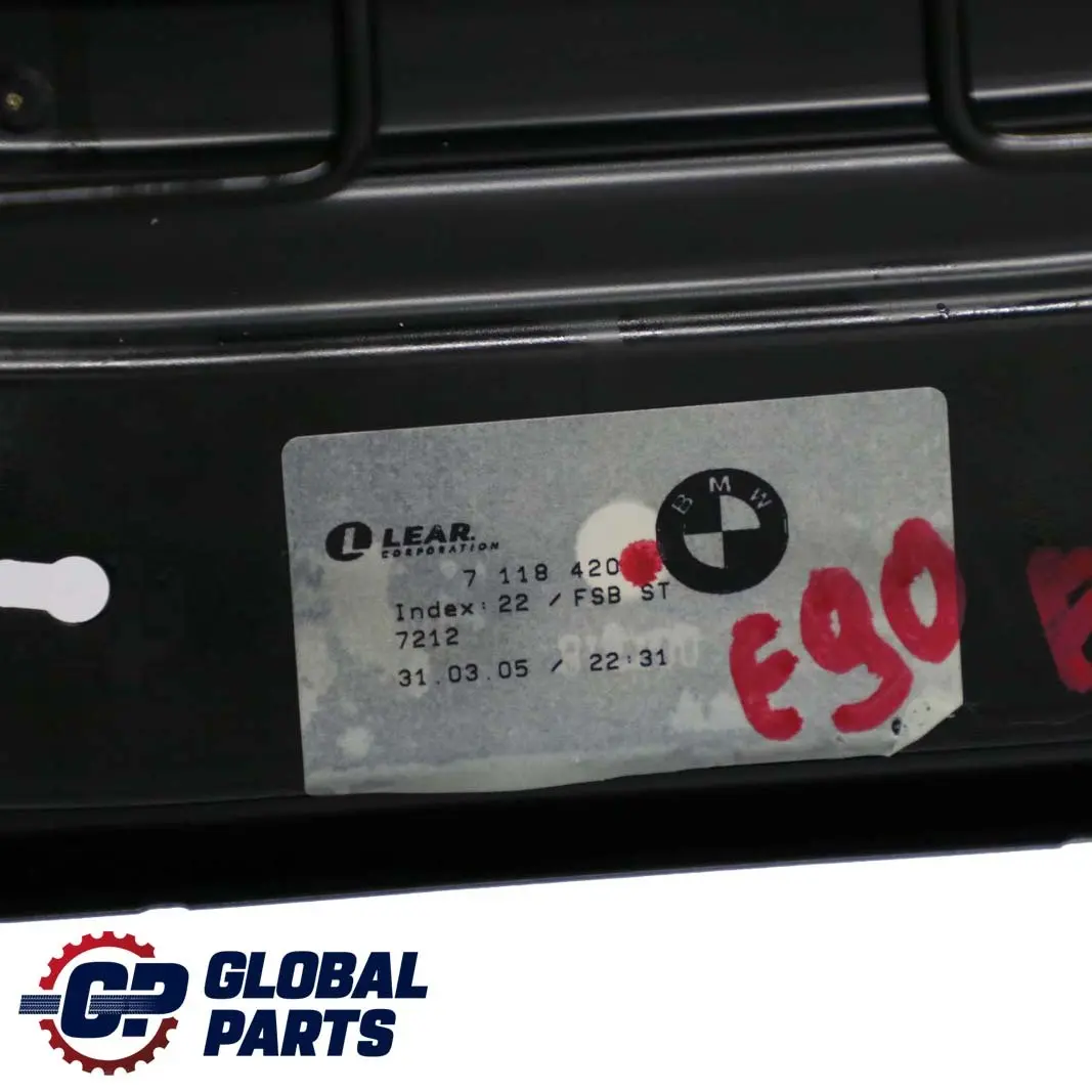 BMW E87 E90 E91 Rama Stelaż Fotela Lewy Przód - SKU 7118420-2 - Numer Części 7118420