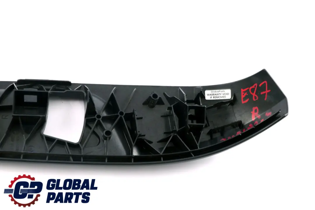 Reihe E87 E87N Blende Sitz Aussen Rechts Schwarz für BMW 1 mit Teilenummer 7118482 BMW 1 Reihe E87 E87N Blende Sitz Aussen Rechts Schwarz - SKU 7118482-3 - Teilenummer 7118482