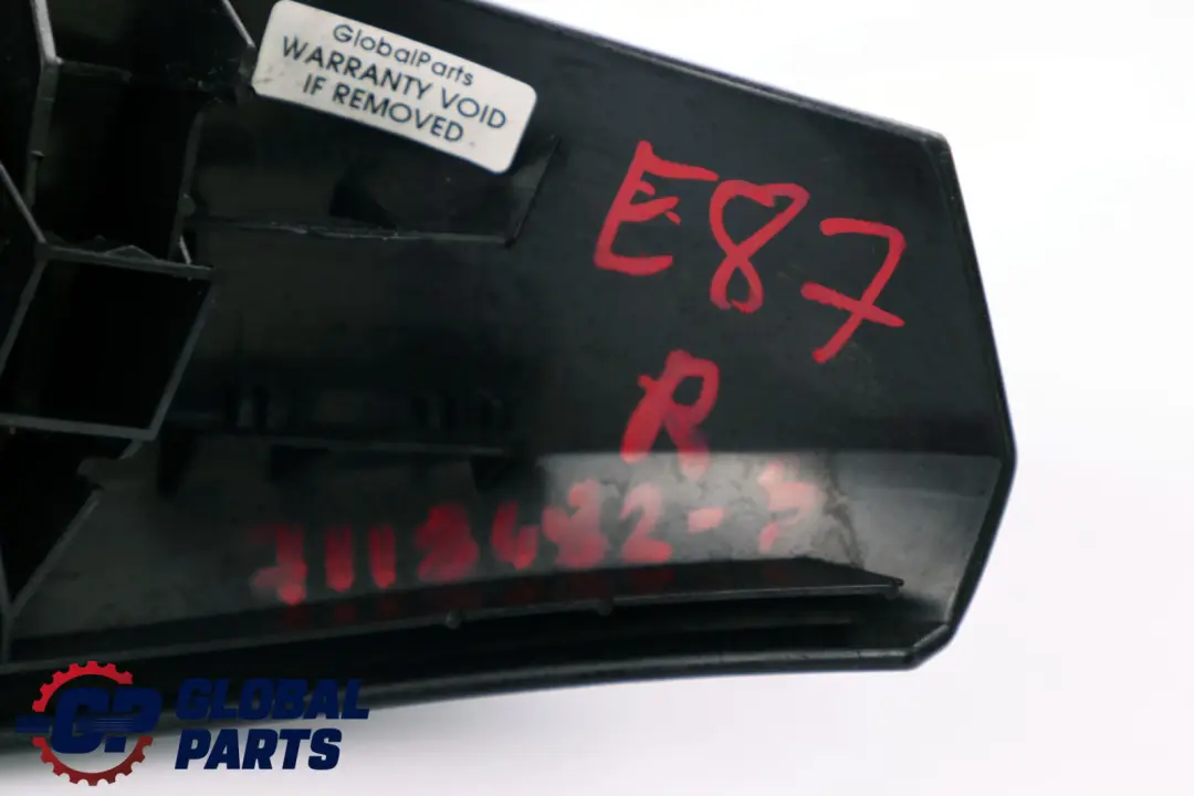 BMW 1 Serie E87 E87N Couverture Siege Exterieur Droite Noir - SKU 7118482-3 - Numéro de pièce 7118482