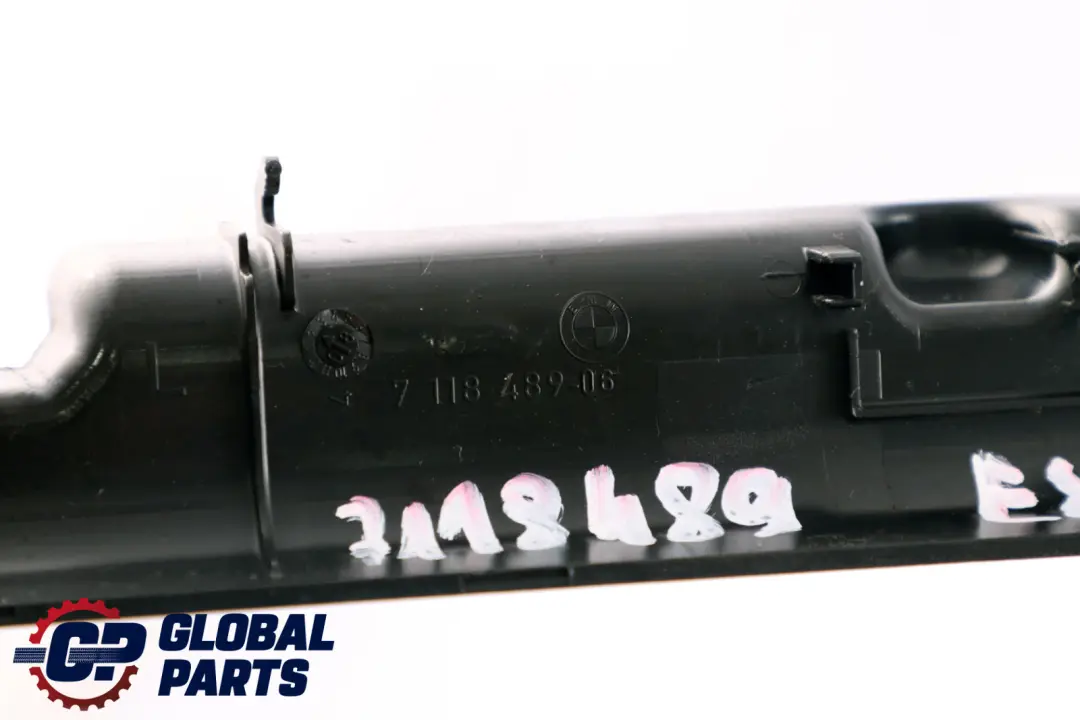 BMW 1 3 er E81 E87 E90 LCI Blende Sitzschiene Links Schwarz - SKU 7118489 - Teilenummer 7118489