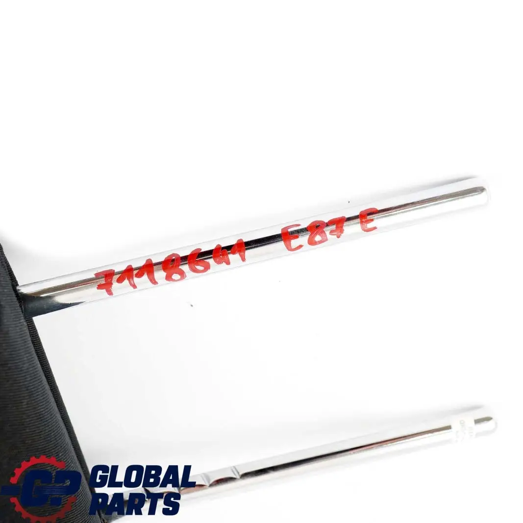 Rück Sitz Kopfstütze Links Rechts Stoff Stoff Moire Anthrazit für BMW E87 mit Teilenummer 7118641 BMW E87 Rück Sitz Kopfstütze Links Rechts Stoff Stoff Moire Anthrazit - SKU 7118641 - Teilenummer 7118641