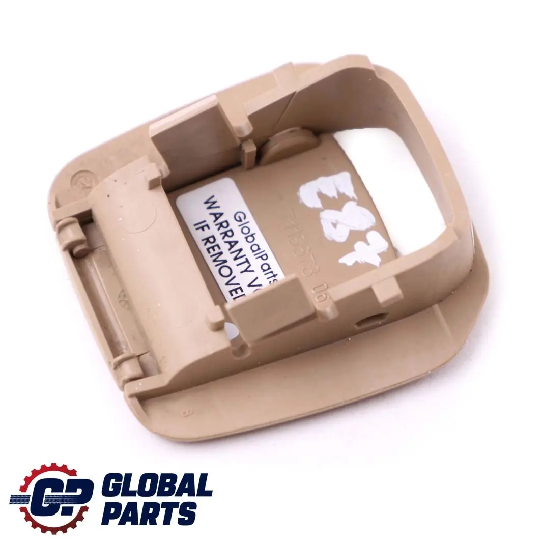 Isofix Abdeckung BMW E81 E82 E87 LCI Rück Sitz Verkleidung Beige - SKU 7118673-2 - Teilenummer 7118673