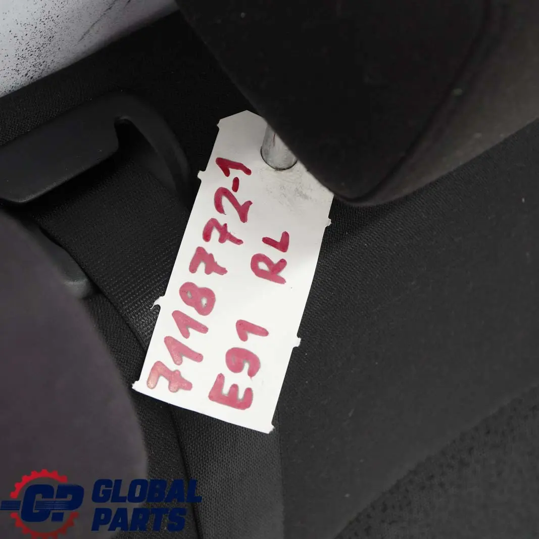 BMW 3 Series E91 1 Cover Backrest Rear Back Left N/S Seat Support Cloth Fabric - SKU 7118772-1 - Part number 7118772