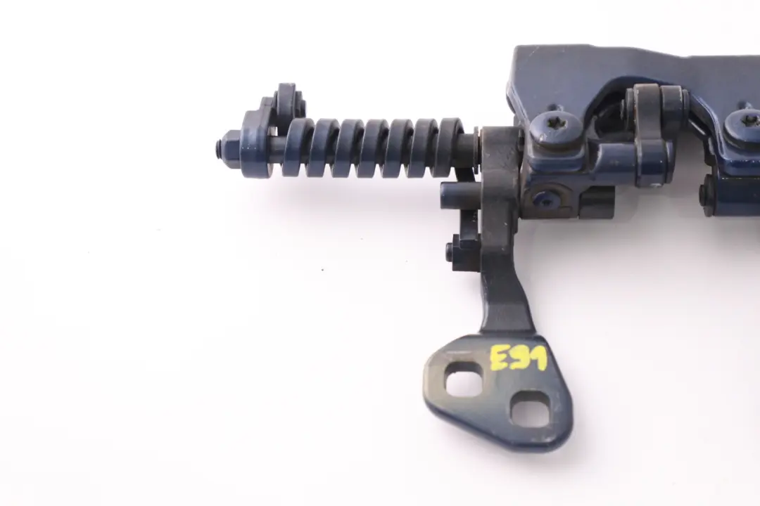 BMW 3 Series E91 Rear Left Trunk Lid Hinge N/S Montegoblau Montego Blue - SKU 7119041-MTB - Part number 7119041