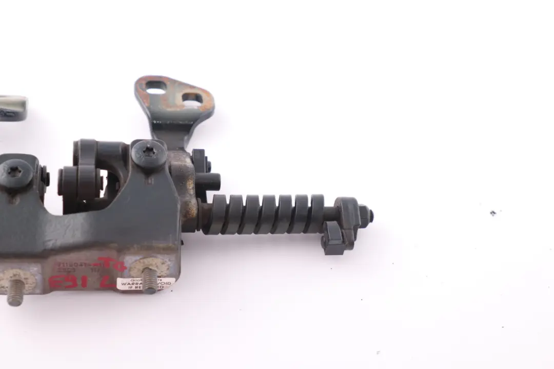 BMW 3 Series E91 Rear Left Trunk Lid Hinge N/S Tiefgruen Deep Green - SKU 7119041-TG - Part number 7119041