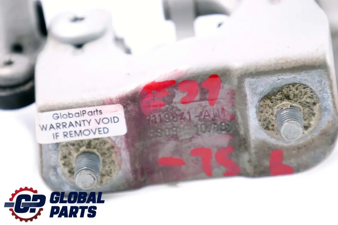 Zawias Klapy Lewy Tył Tylny Srebrny do BMW E91 o numerze 7119041 BMW E91 Zawias Klapy Lewy Tył Tylny Srebrny - SKU 7119041-TS - Numer Części 7119041