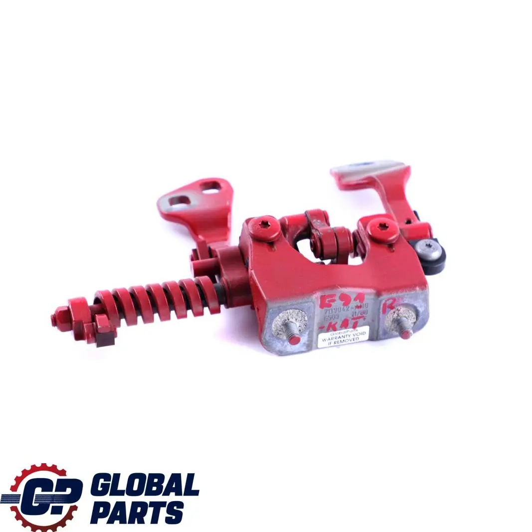 Cardine Portellone Destra Rosso-Cremisi Rosso A61 per BMW E91 con numero di parte 7119042 BMW E91 Cardine Portellone Destra Rosso-Cremisi Rosso A61 - SKU 7119042-KAR - Numero di parte 7119042