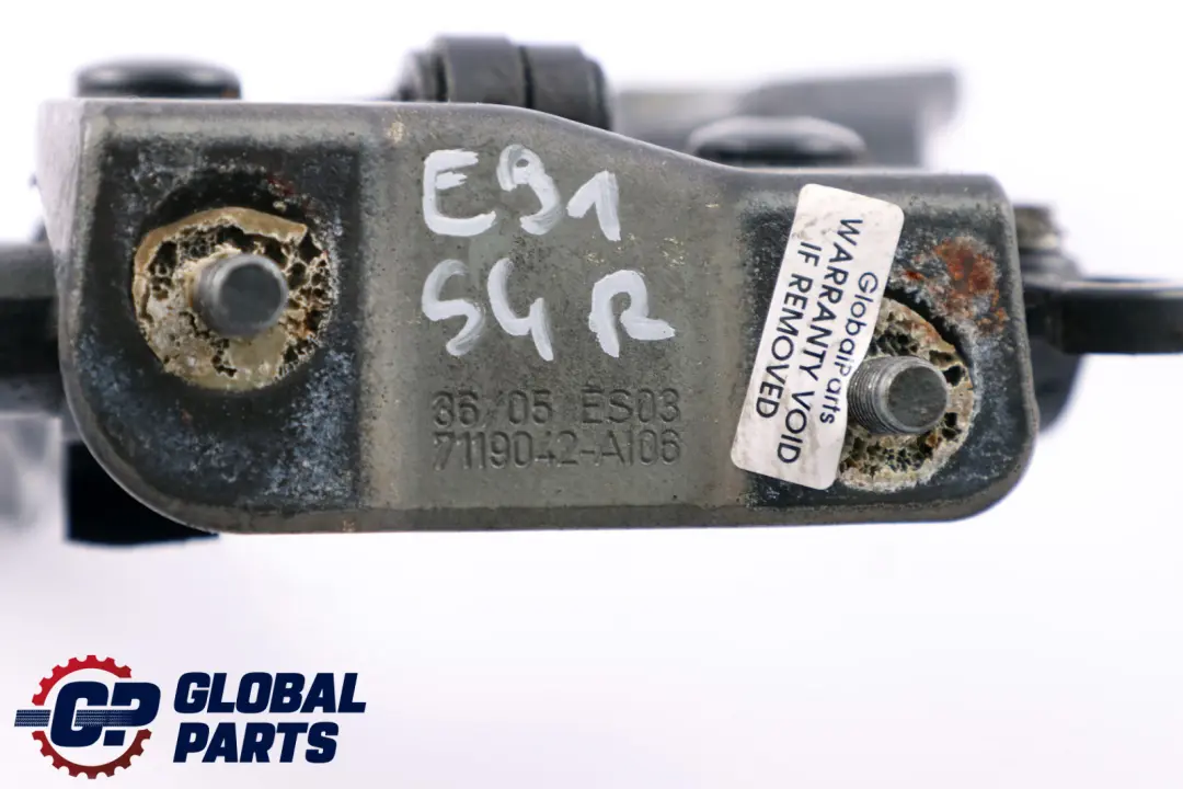 Boot Trunk Tailgate Right Hinge O/S Sparkling Graphite to BMW 3 Series E91 with Part number 7119042 BMW 3 Series E91 Boot Trunk Tailgate Right Hinge O/S Sparkling Graphite - SKU 7119042-SG - Part number 7119042