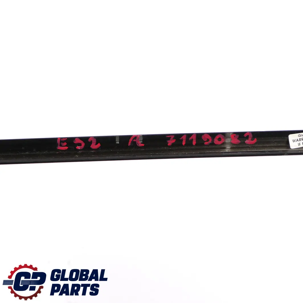 BMW E92 E92N Techo Marco Tira Derecha Negro Schwarz 5176 - SKU 7119082 - Número de pieza 51767119082