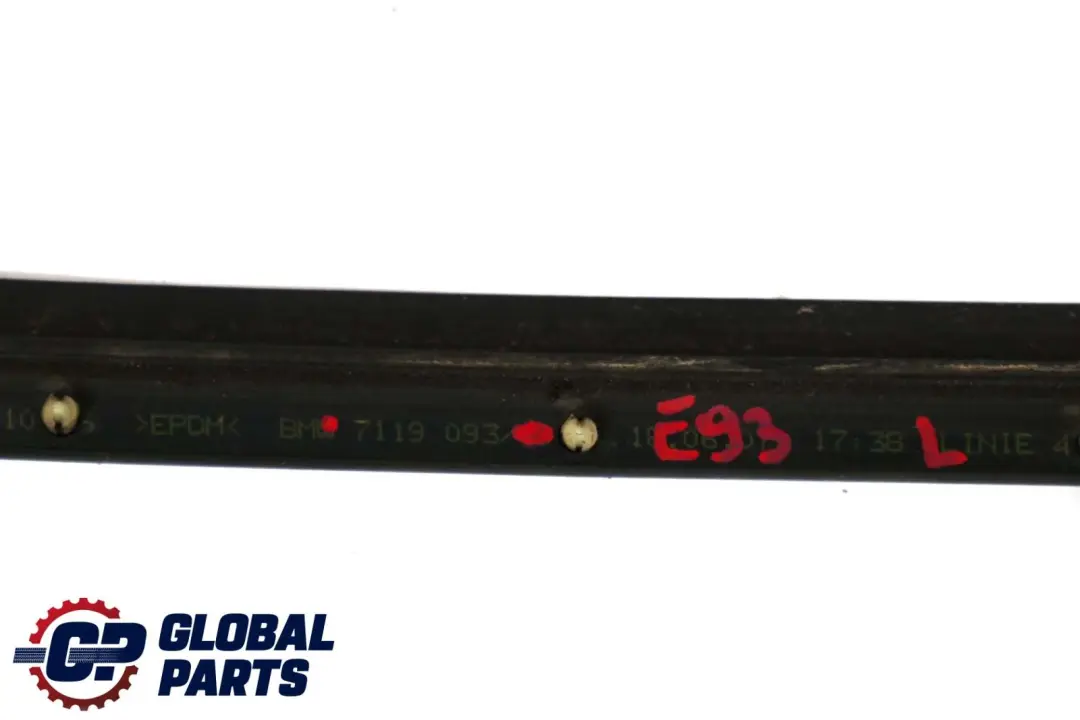 E93N Guarnizione Giunto Anteriore Sinistro per BMW E92 E92N E93 con numero di parte 7119093 BMW E92 E92N E93 E93N Guarnizione Giunto Anteriore Sinistro - SKU 7119093 - Numero di parte 7119093