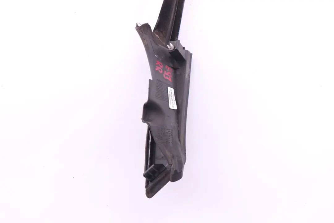BMW E93 E93N LCI Finitura Finestrino Laterale Nero Posteriore Destro - SKU 7119098 - Numero di parte 7119098
