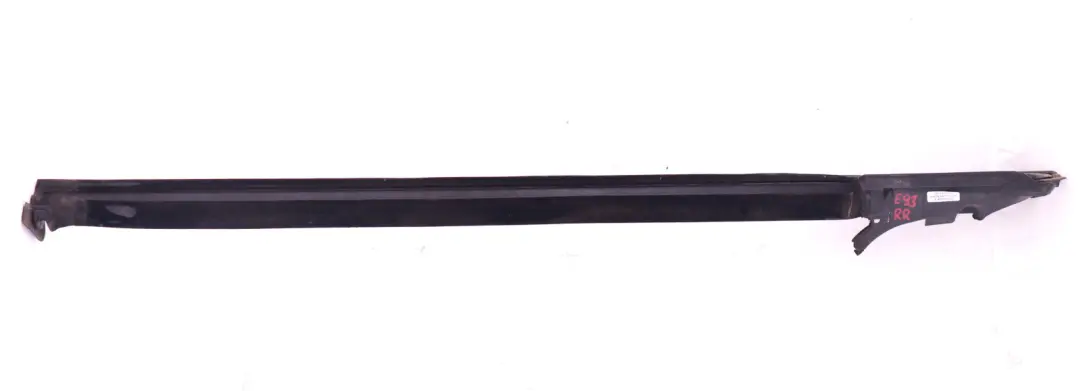 BMW E93 E93N LCI Finitura Finestrino Laterale Nero Posteriore Destro - SKU 7119098 - Numero di parte 7119098