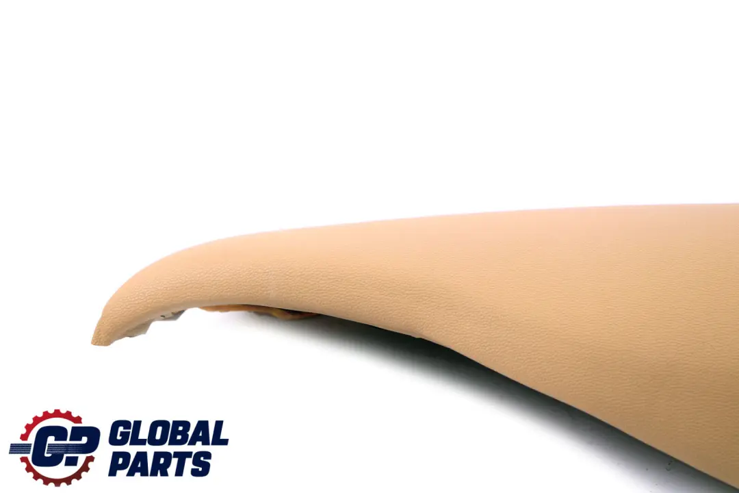 Side Finisher Corner Beige Leather Rear Seat Left N/S to BMW 5 Series E61 with Part number 7119127 BMW 5 Series E61 Side Finisher Corner Beige Leather Rear Seat Left N/S - SKU 7119127 - Part number 7119127