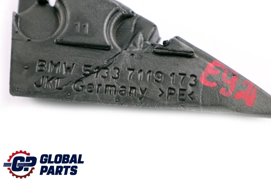 BMW E92 E93 LCI Guarnizione Triangolo Specchio Interno Sinistro - SKU 7119173-1 - Numero di parte 7119173