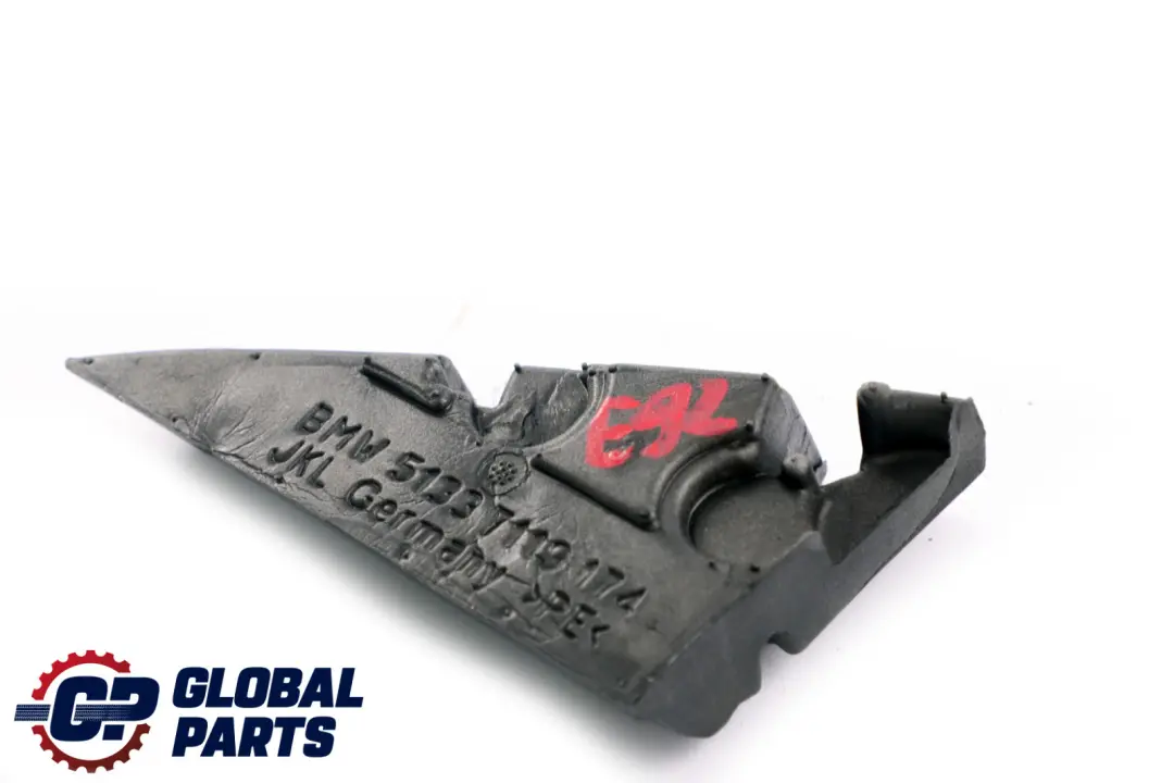 BMW E92 E93 LCI Joint d'etancheite triangle de retroviseur droit Noir - SKU 7119174 - Numéro de pièce 7119174
