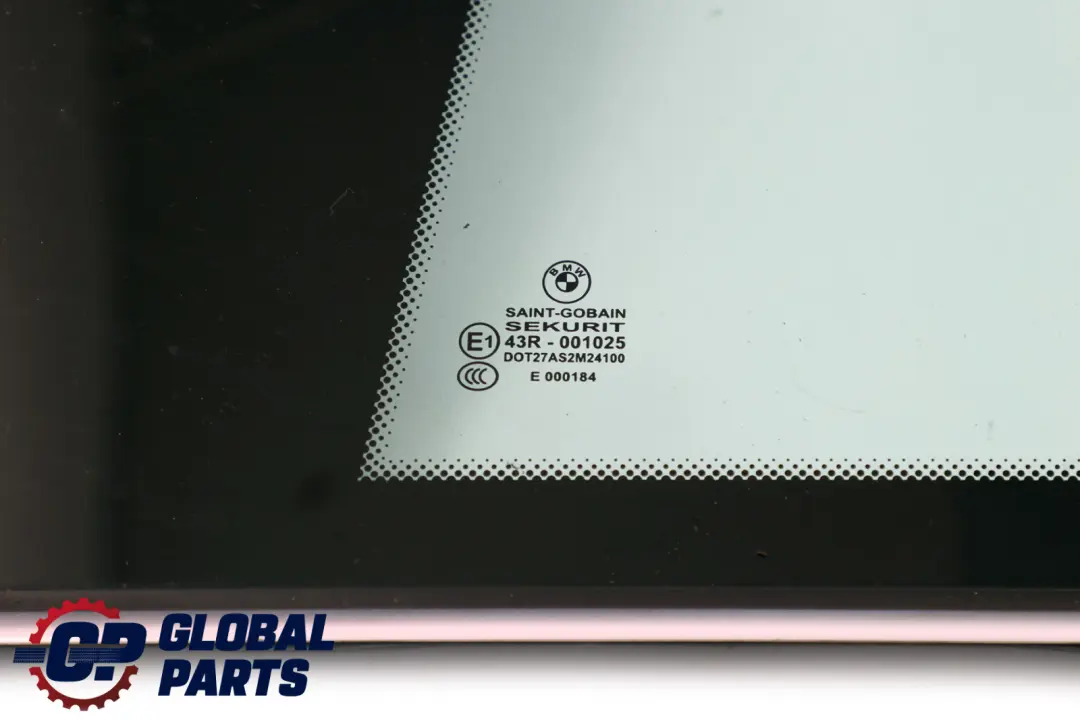 Hinter Tür Seiten Fenster Glas Grün AS2 Schwarz Trim Links für BMW E92 mit Teilenummer 7119177 BMW E92 Hinter Tür Seiten Fenster Glas Grün AS2 Schwarz Trim Links - SKU 7119177-1 - Teilenummer 7119177