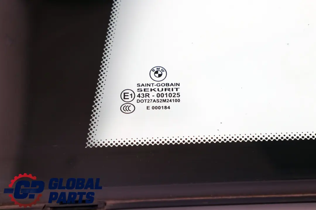 Vitre Latérale Porte Arrière Gauche Verte AS2 Garniture Noire pour BMW E92 à propos du numéro de pièce 7119177 BMW E92 Vitre Latérale Porte Arrière Gauche Verte AS2 Garniture Noire - SKU 7119177-1 - Numéro de pièce 7119177