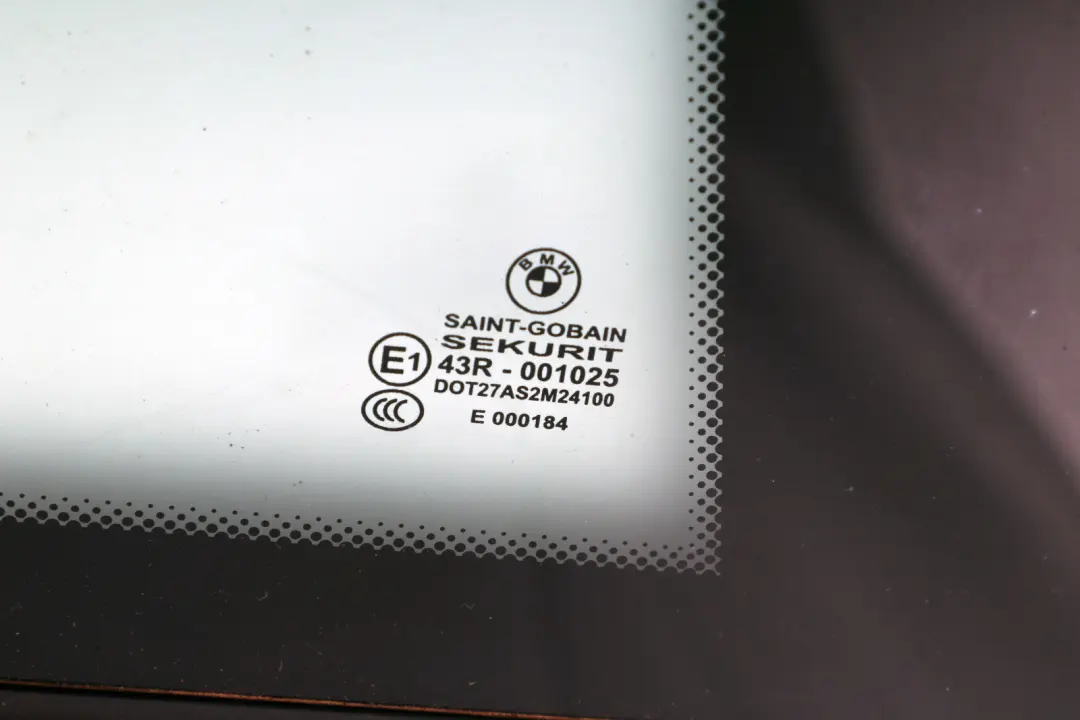 BMW E92 Szyba Karoseryjna Boczna Prawy Tył AS2 - SKU 7119178-2 - Numer Części 7119178