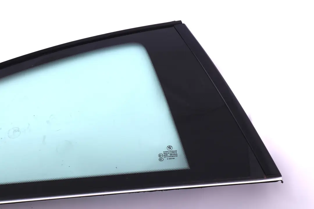 BMW 3 Series E92 LCI Door Side Window Glass Green AS2 Black Trim Rear Right O/S - SKU 7119178-2 - Part number 7119178