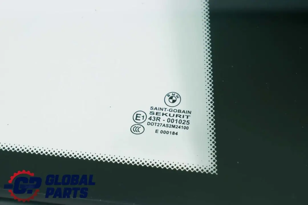 BMW E92 LCI Tür Seiten Scheibe Grün AS2 Verkleidung Hinten Rechts - SKU 7119178-4 - Teilenummer 7119178