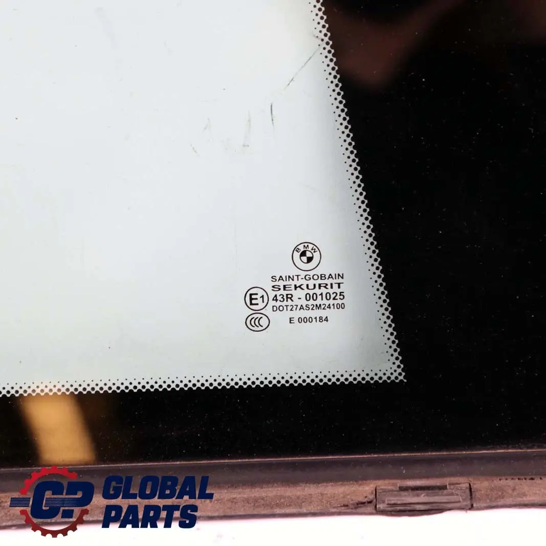 BMW E92 E92N Puerta Trasera Derecha Cristal Ventana Lateral Verde AS2 - SKU 7119178 - Número de pieza 7119178