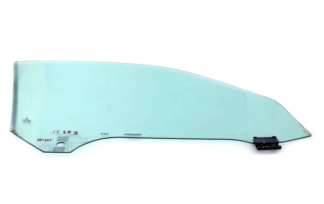 Door Window Glass Front Left N/S Green AS2 to BMW E92 E92N with Part number 7119199 BMW E92 E92N Door Window Glass Front Left N/S Green AS2 - SKU 7119199 - Part number 7119199
