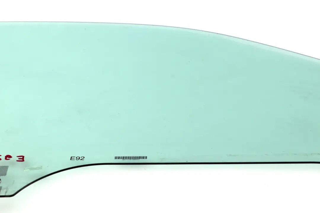 Door Window Glass Front Left N/S Green AS2 to BMW E92 E92N with Part number 7119199 BMW E92 E92N Door Window Glass Front Left N/S Green AS2 - SKU 7119199 - Part number 7119199