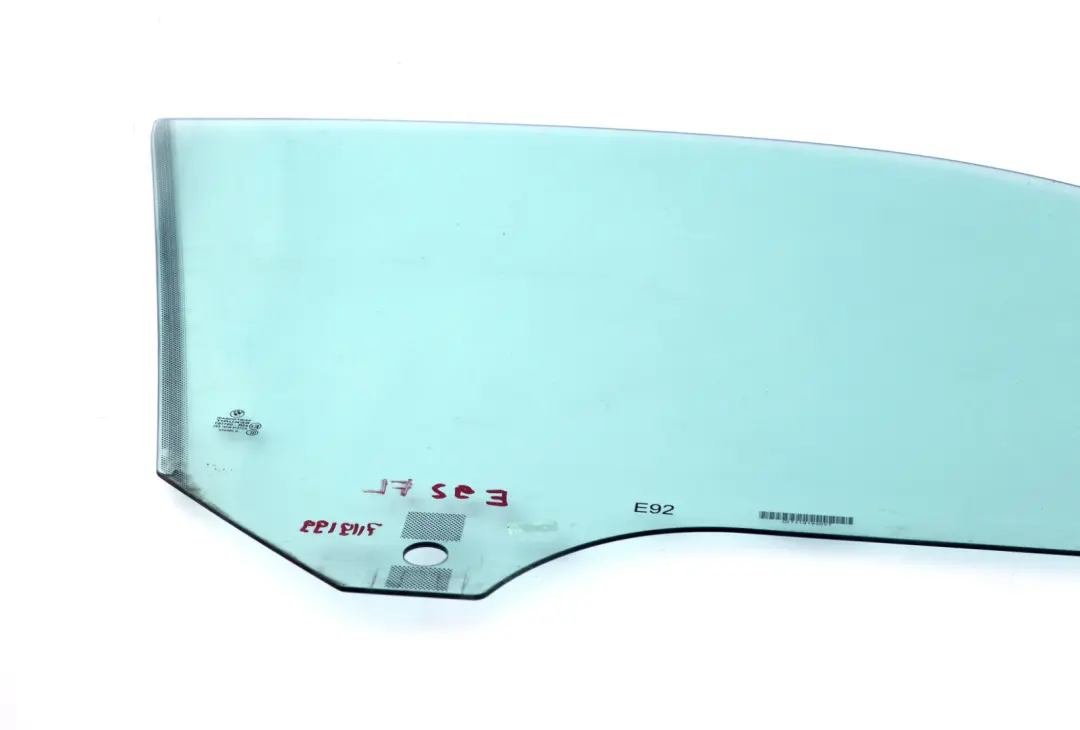 BMW 3 Series E92 E92N Door Window Glass Front Left N/S Green AS2 - SKU 7119199 - Part number 7119199