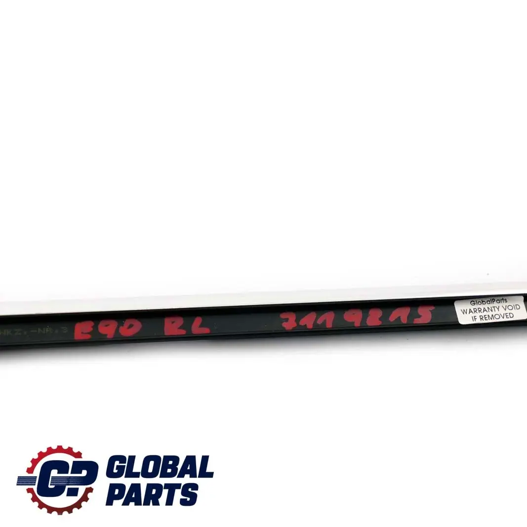 BMW E90 Joint D'Étanchéité Bande D'Habillage Arrière Gauche Chrome - SKU 7119215 - Numéro de pièce 7119215